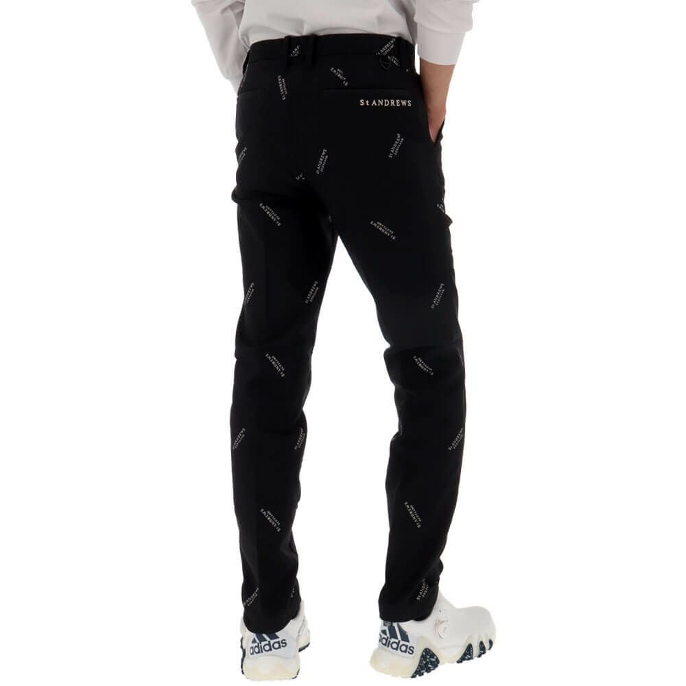 セントアンドリュース St ANDREWS　メンズ ロゴ ジャガード ロングパンツ 042-2231901 詳細3