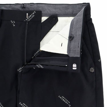 セントアンドリュース St ANDREWS　メンズ ロゴ ジャガード ロングパンツ 042-2231901 詳細5