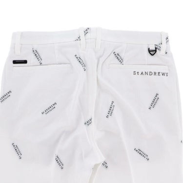 セントアンドリュース St ANDREWS　メンズ ロゴ ジャガード ロングパンツ 042-2231901 詳細12