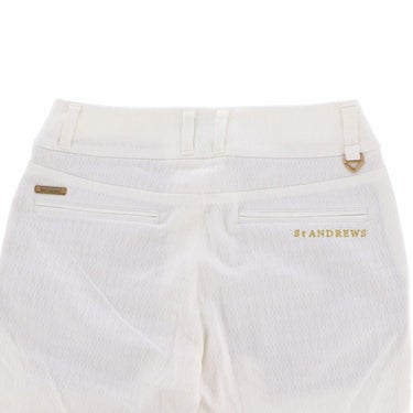 セントアンドリュース St ANDREWS　レディース 幾何学ジャガード ストレッチ ロングパンツ 043-1231002 詳細6