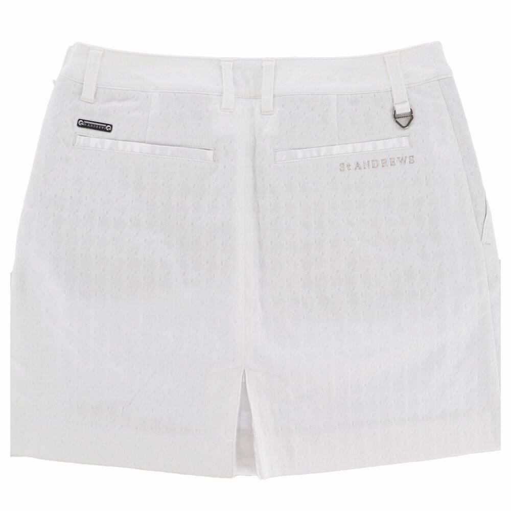 セントアンドリュース St ANDREWS　レディース 変形千鳥ジャガード スカート 043-2234012 詳細6