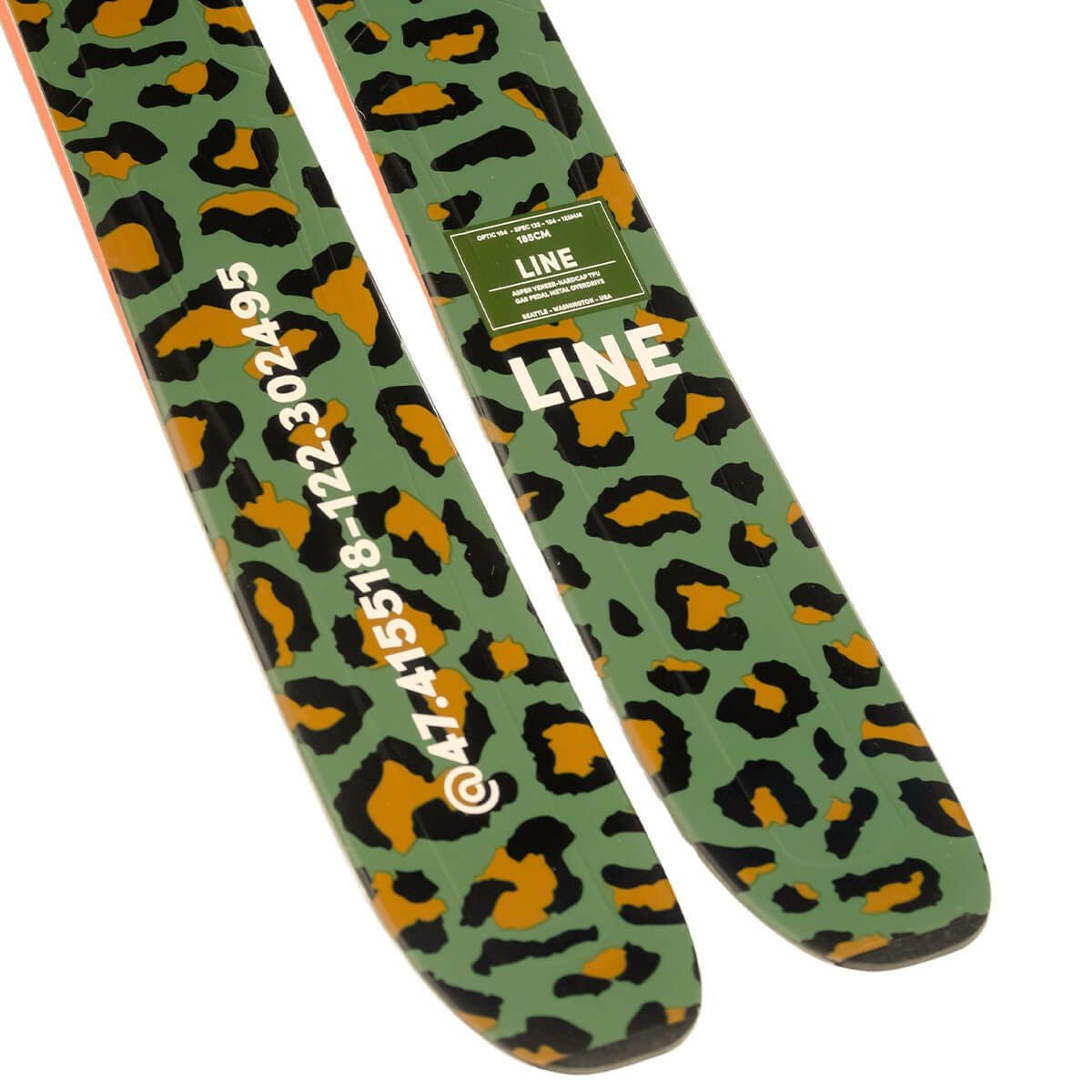 ライン LINE OPTIC 104 CAMO PACK オプティック 104 スキー板 単品