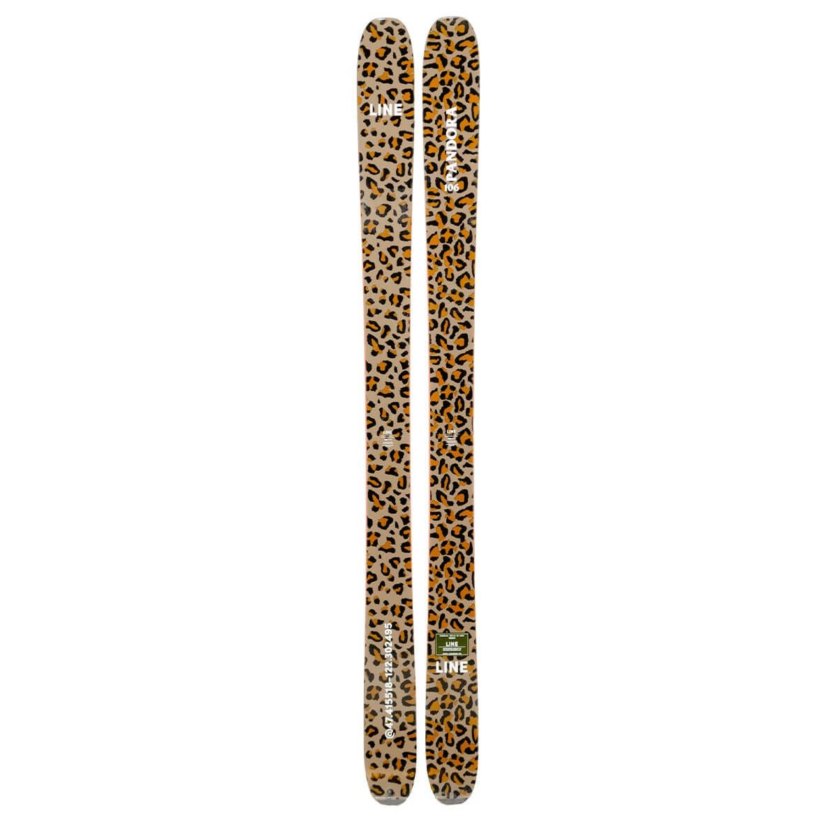 ライン LINE PANDORA 106 CAMO PACK パンドラ 106 スキー板 単品 2024