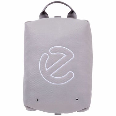 ecco エコー　メンズ ビッグロゴ シューズバッグ ECS004 LG ライトグレー　2025年モデル 詳細2