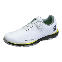 ブリヂストン  ゼロ・スパイク バイター ライト ボア メンズ スパイクレス ゴルフシューズ SH2505 WY ホワイト/イエロー　2025年モデル