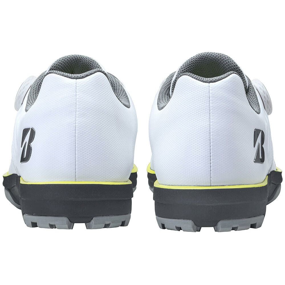 ブリヂストン  ゼロ・スパイク バイター ライト ボア メンズ スパイクレス ゴルフシューズ SH2505 WY ホワイト/イエロー　2025年モデル 詳細4