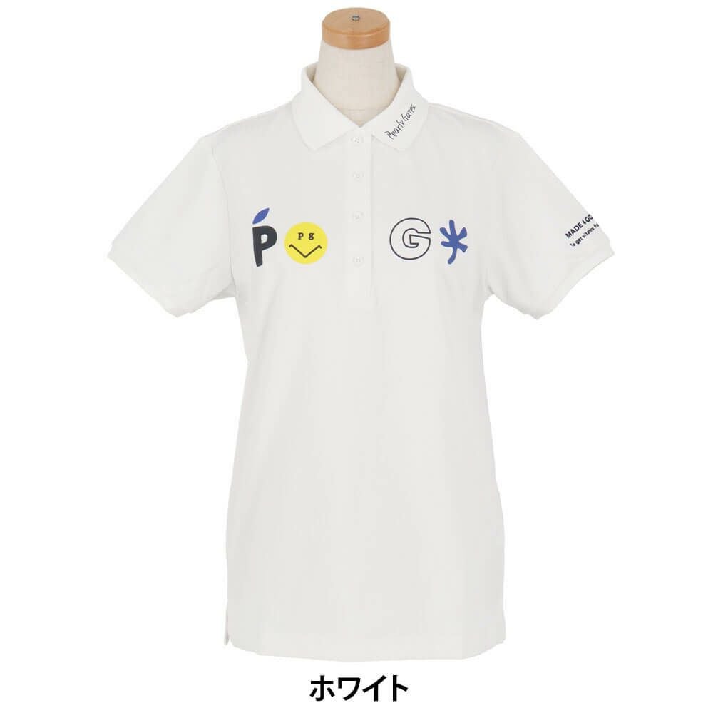 パーリーゲイツ PEARLY GATES レディース バックプリント サッカー