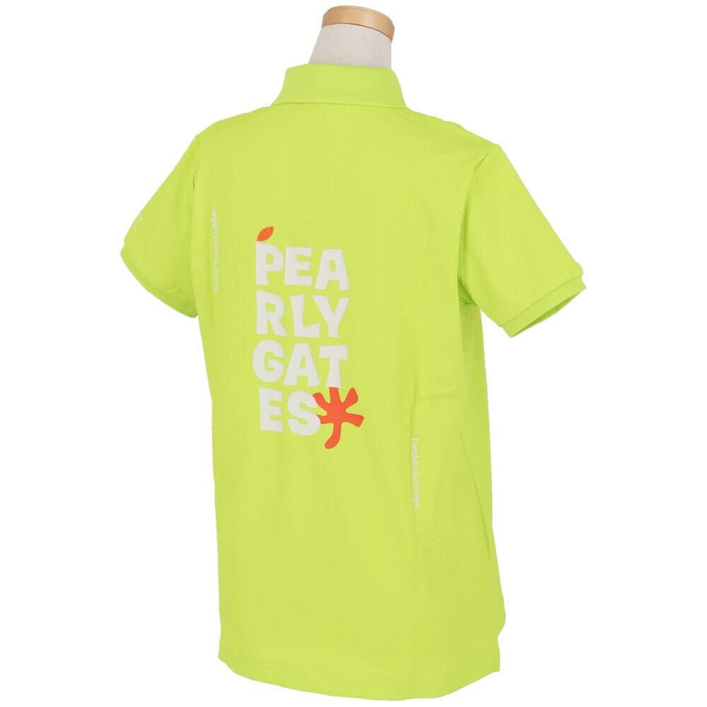 パーリーゲイツ PEARLY GATES レディース バックプリント サッカー