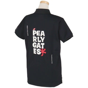 パーリーゲイツ PEARLY GATES　レディース バックプリント サッカーチェック 半袖 ポロシャツ 055-5260712　2025年モデル 詳細13