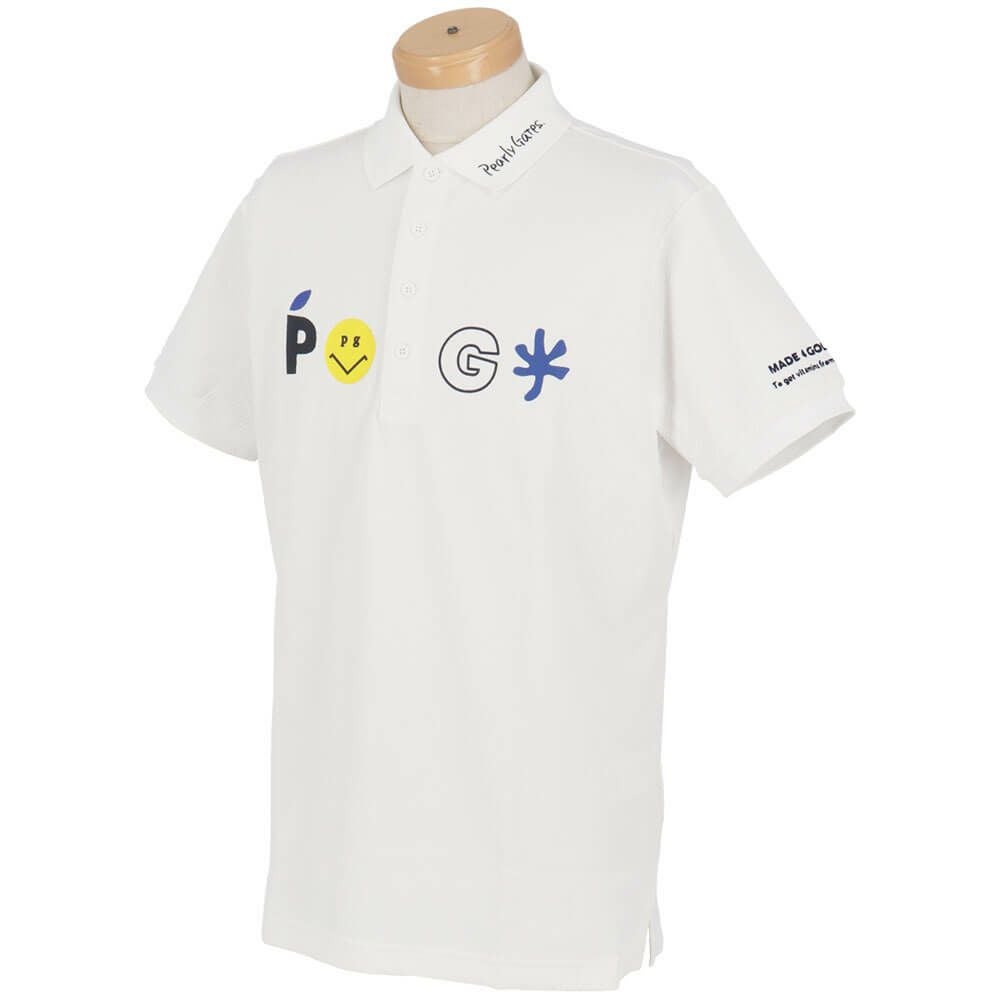 パーリーゲイツ PEARLY GATES　メンズ バックプリント サッカーチェック 半袖 ポロシャツ 053-5260711　2025年モデル 詳細3