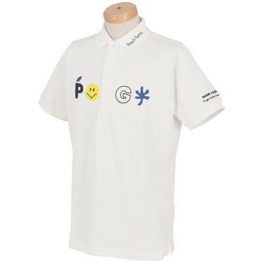 パーリーゲイツ PEARLY GATES　メンズ バックプリント サッカーチェック 半袖 ポロシャツ 053-5260711　2025年モデル 詳細3