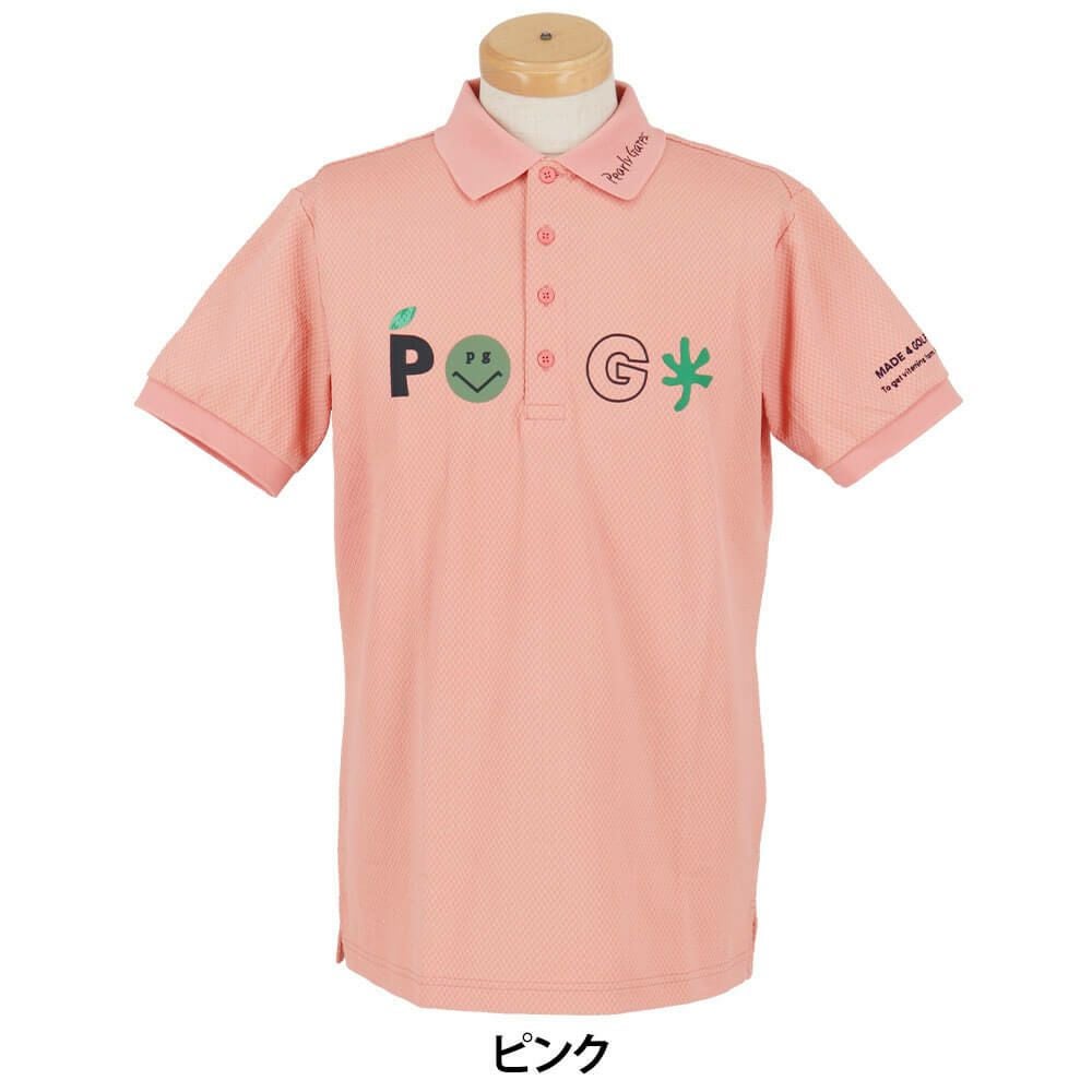 パーリーゲイツ PEARLY GATES メンズ バックプリント サッカーチェック