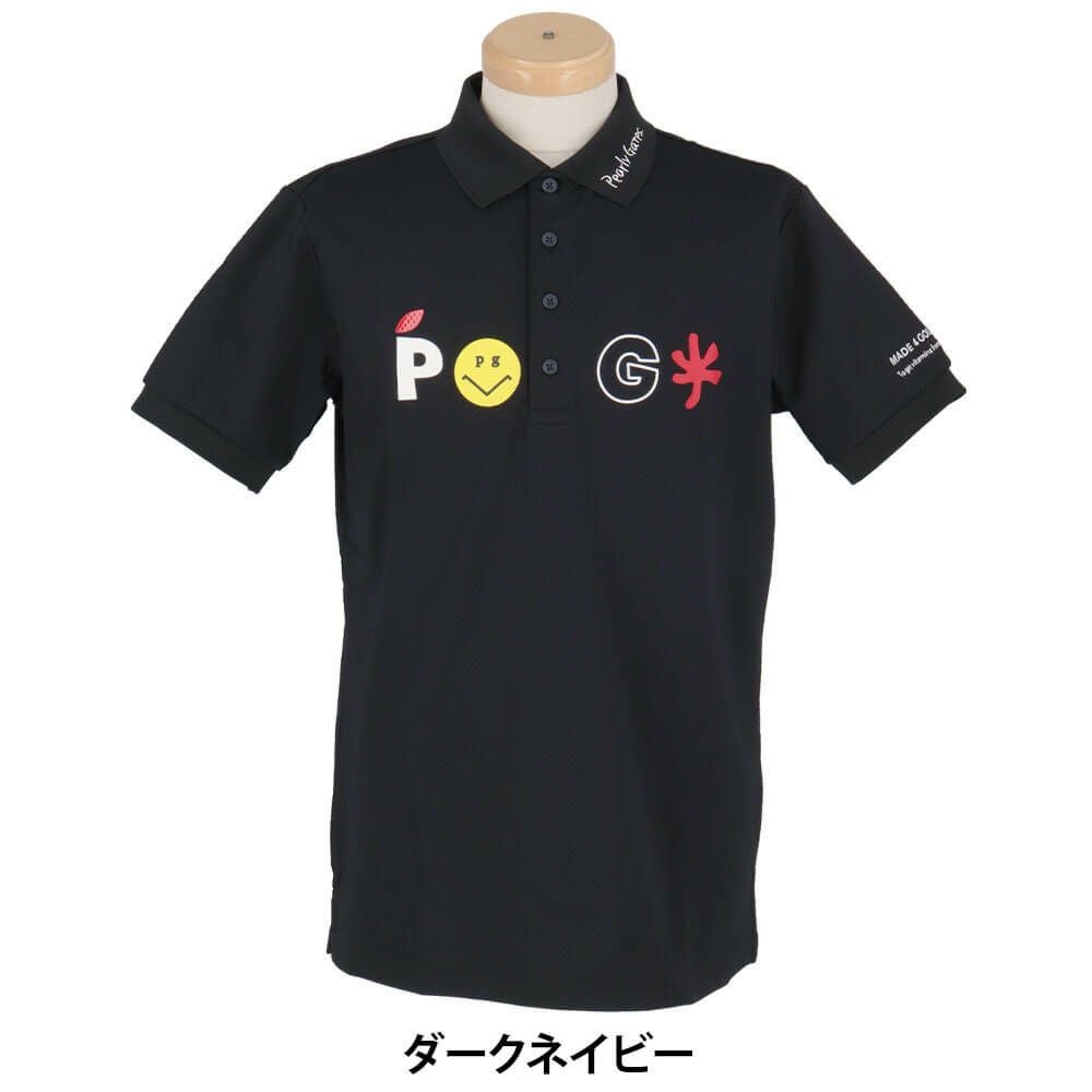 パーリーゲイツ PEARLY GATES メンズ バックプリント サッカーチェック