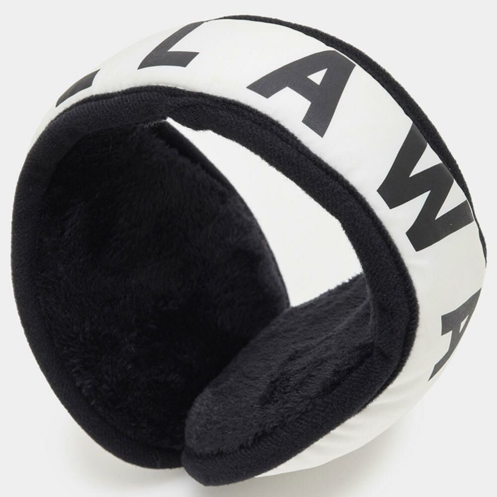 キャロウェイ Callaway　メンズ ロゴプリント イヤーマフ C24298105 1030 ホワイト　2024年モデル 詳細2