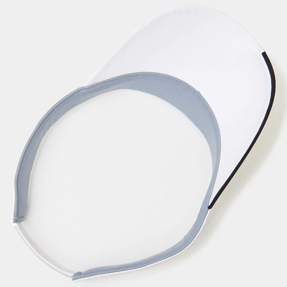 キャロウェイ Callaway　メンズ ロゴデザイン カラーブロック バイザー C24291112 1030 ホワイト　2024年モデル 詳細5