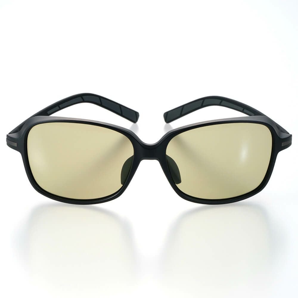 バニーウォーク BUNNY WALK　メンズ ゴルフ専用サングラス GREEN FOCUS BW-030 BW-0300G MATTE BLACK＆BLACK/GREEN FOCUS 詳細2