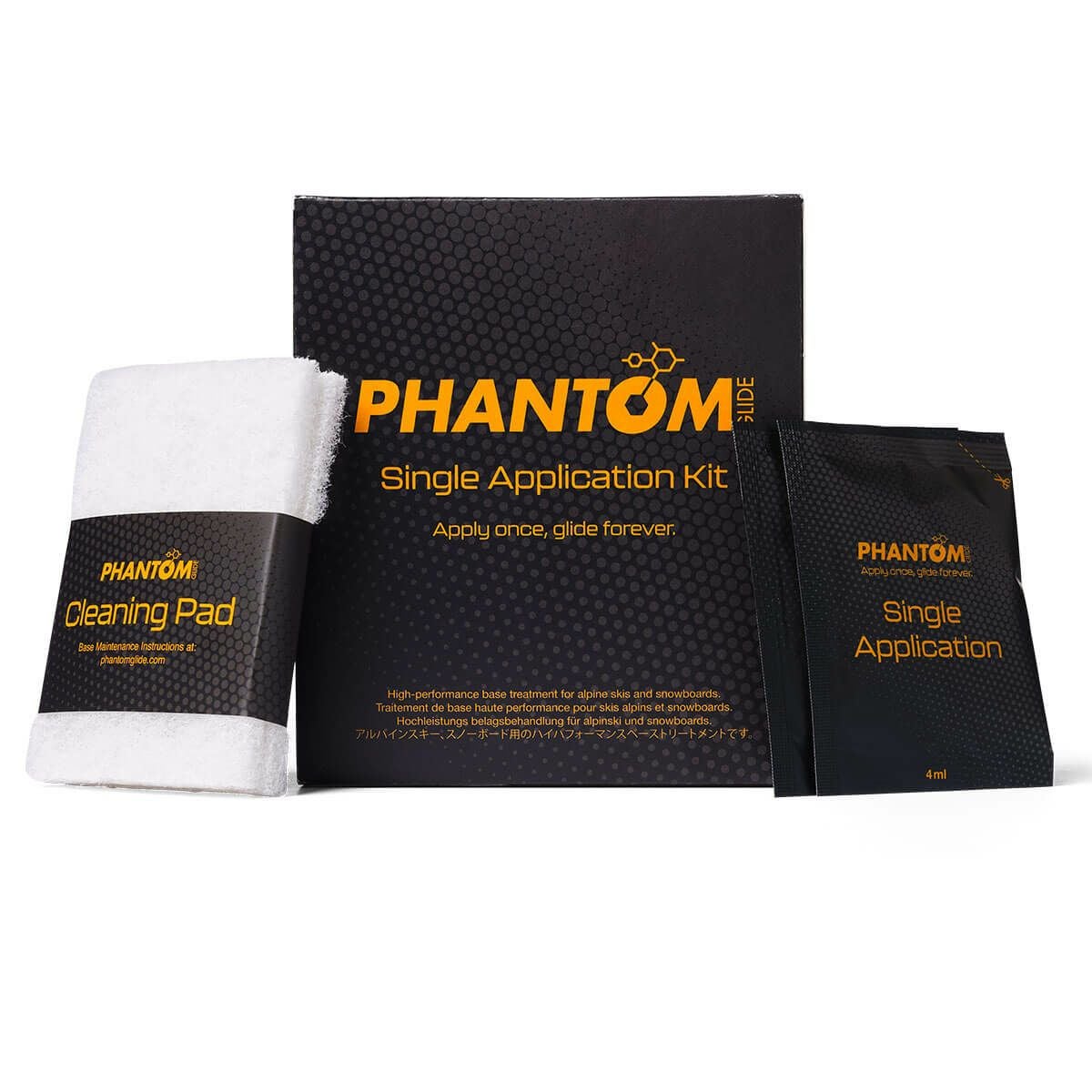 ファントム PHANTOM　Single Application Kit　スキー＆スノーボード ワックス 2024-2025 詳細1
