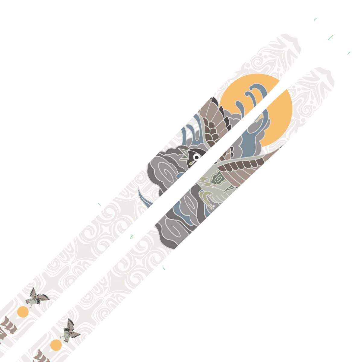 ワパンスキー WapanSkis RO SUZUME ロ スズメ スキー板 単品 2025-2026