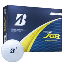 ブリヂストン TOUR B JGR 2025年モデル　ゴルフボール ホワイト 1ダース（12球入り）