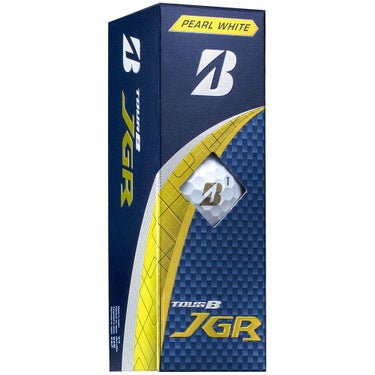 ブリヂストン TOUR B JGR 2025年モデル　ゴルフボール 1ダース（12球入り）　パールホワイト 詳細2