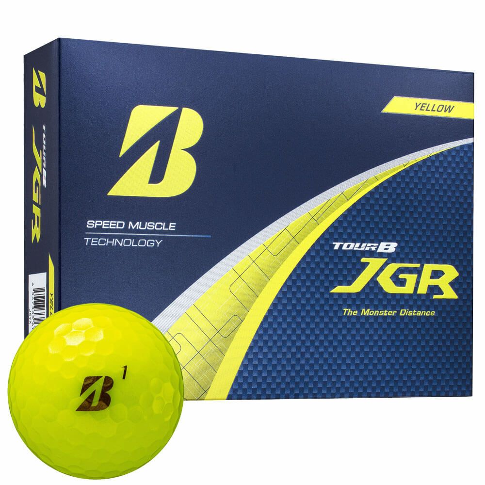 ブリヂストン TOUR B JGR 2025年モデル ゴルフボール マットレッド 1