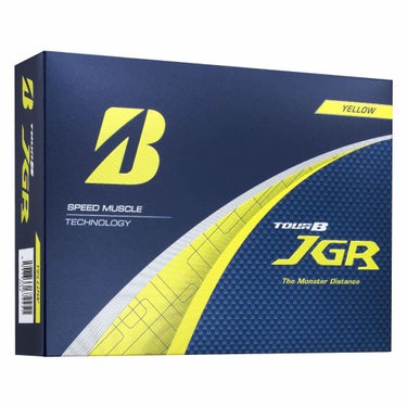 ブリヂストン TOUR B JGR 2025年モデル　ゴルフボール 1ダース（12球入り）　イエロー 詳細1