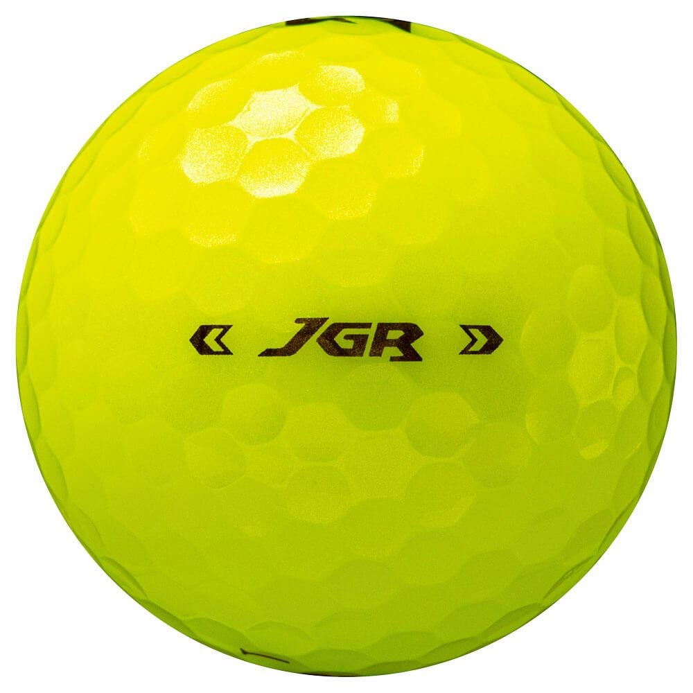ブリヂストン TOUR B JGR 2025年モデル　ゴルフボール 1ダース（12球入り）　イエロー 詳細4