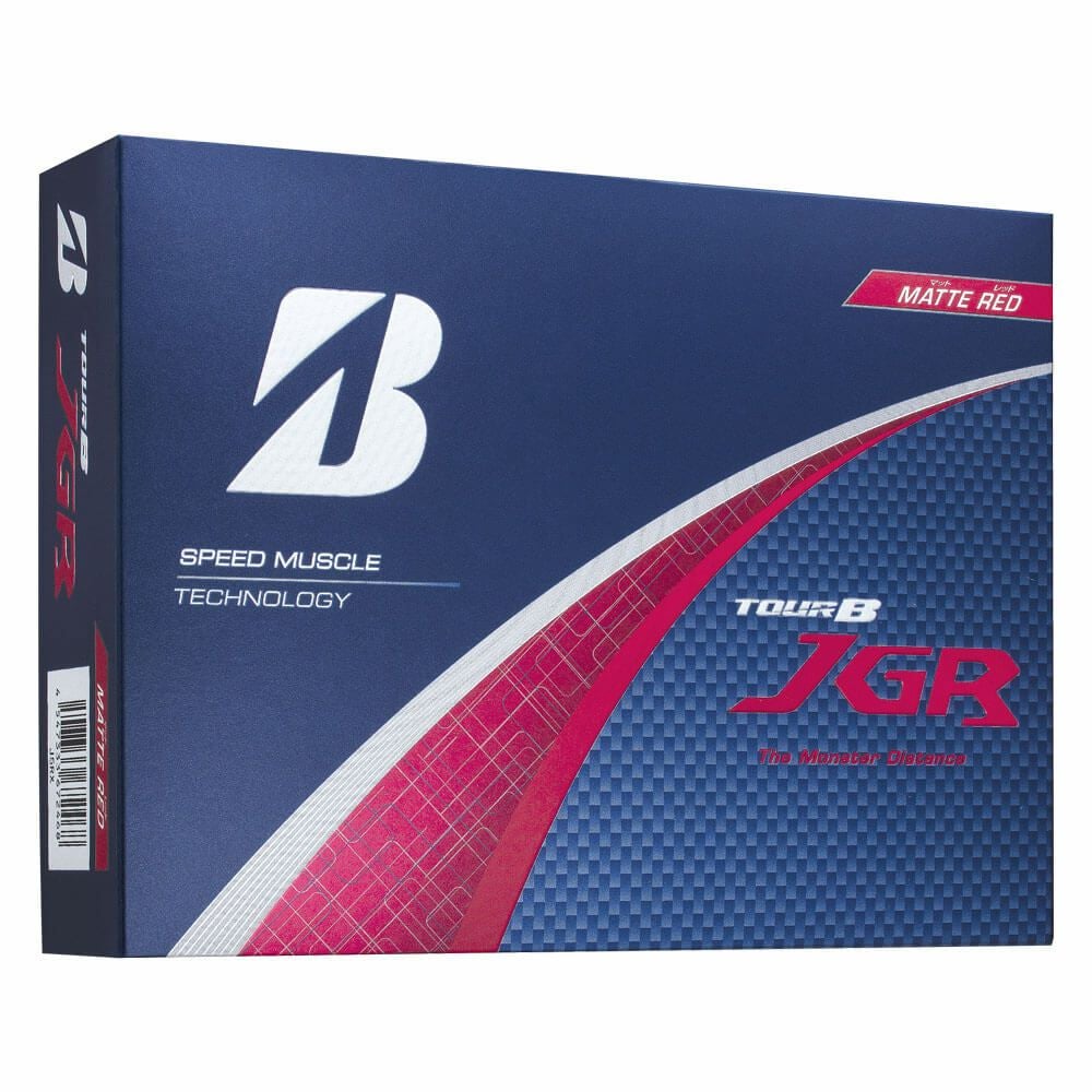 ブリヂストン TOUR B JGR 2025年モデル ゴルフボール マットレッド 1