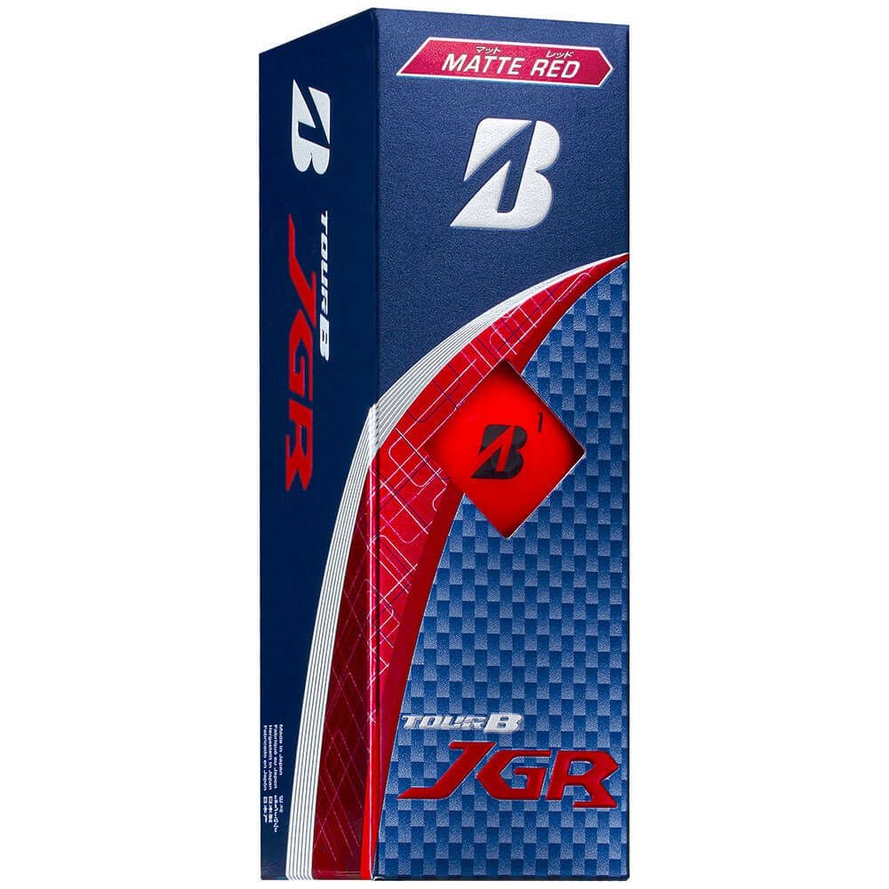 ブリヂストン TOUR B JGR 2025年モデル ゴルフボール マットレッド 1