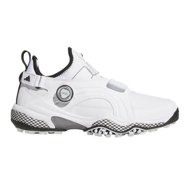 アディダス adidas　コードカオス25 ミッド ボア スパイクレス ゴルフシューズ NQX22 JP5185　2025年モデル ホワイト/ホワイト/ブラック