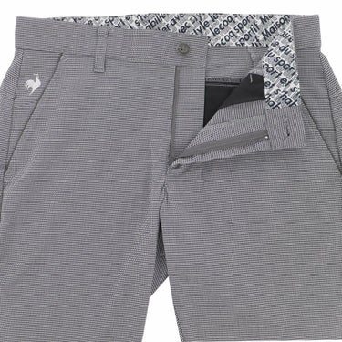 ルコック Le coq sportif　メンズ ロゴ刺繍 ストレッチ ドビー素材 ロングパンツ LG4FLP00M　2024年モデル 詳細5