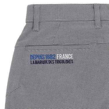 ルコック Le coq sportif　メンズ ロゴ刺繍 ストレッチ ドビー素材 ロングパンツ LG4FLP00M　2024年モデル 詳細8