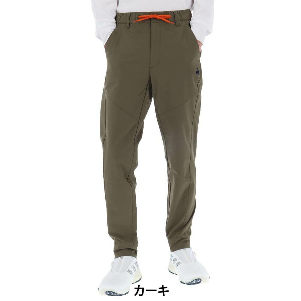 ルコック Le coq sportif　メンズ ストレッチ ロゴ刺繍 ジョガーパンツ LG4FLP53M　2024年モデル 詳細1