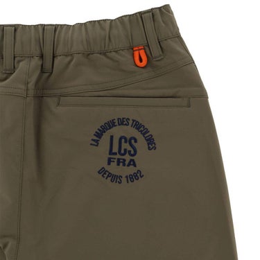 ルコック Le coq sportif　メンズ ストレッチ ロゴ刺繍 ジョガーパンツ LG4FLP53M　2024年モデル 詳細5