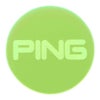 ピン PING　ネオンマーカー AC-U2508 01 グリーン　2025年モデル グリーン