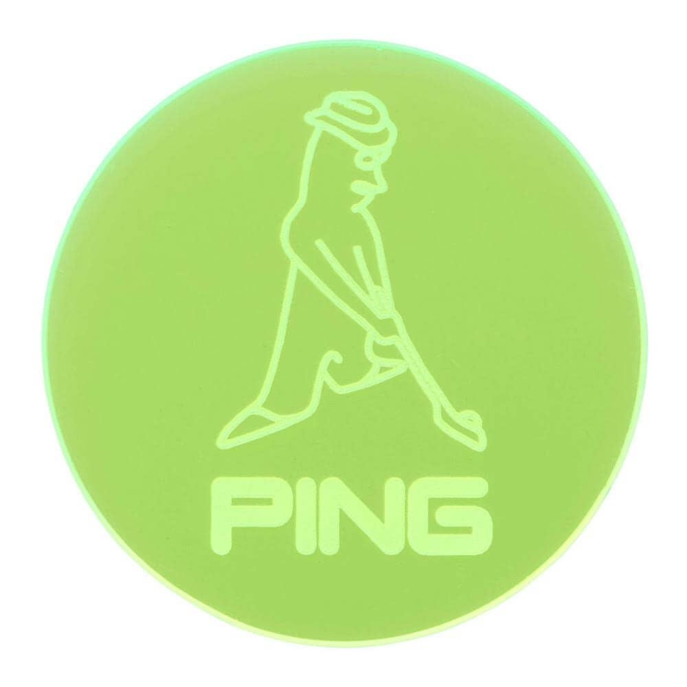 ピン PING ネオンマーカー MR.PING AC-U2509 01 グリーン 2025年モデル