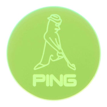 ピン PING　ネオンマーカー MR.PING AC-U2509 01 グリーン　2025年モデル グリーン