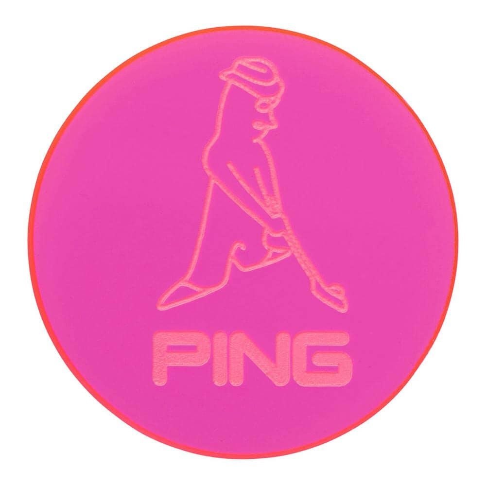 ピン PING ネオンマーカー MR.PING AC-U2509 02 ピンク 2025年モデル