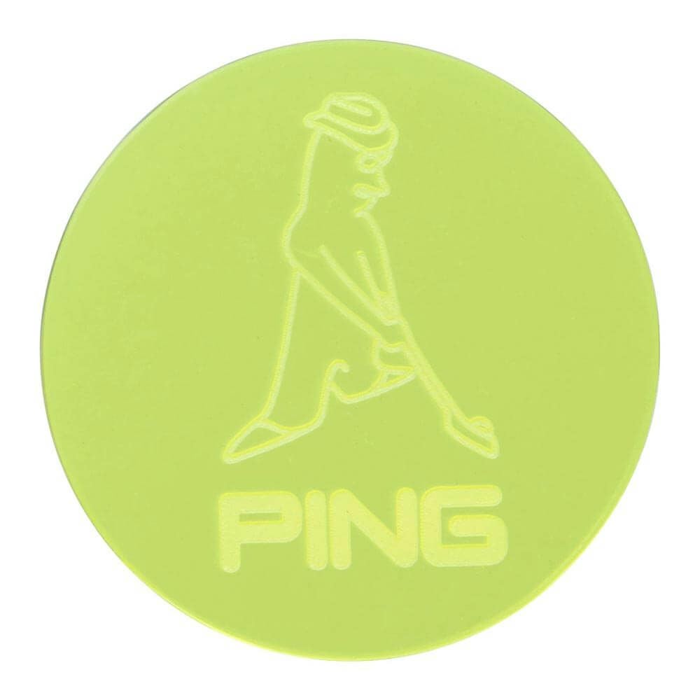 ピン PING ネオンマーカー MR.PING AC-U2509 03 イエロー 2025年モデル
