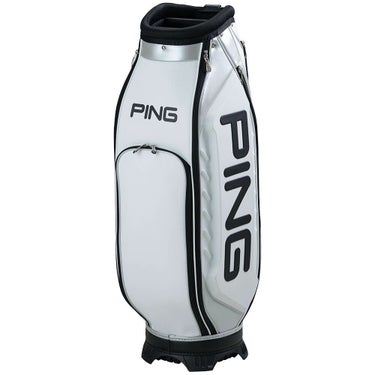 ピン PING　オーセンティックカート キャディバッグ CB-U2504 01 ホワイト　2025年モデル 詳細1
