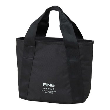 ピン PING　パフォーマンス ライン ラウンドトートバッグ GB-F2510 02 ブラック　2025年モデル ブラック