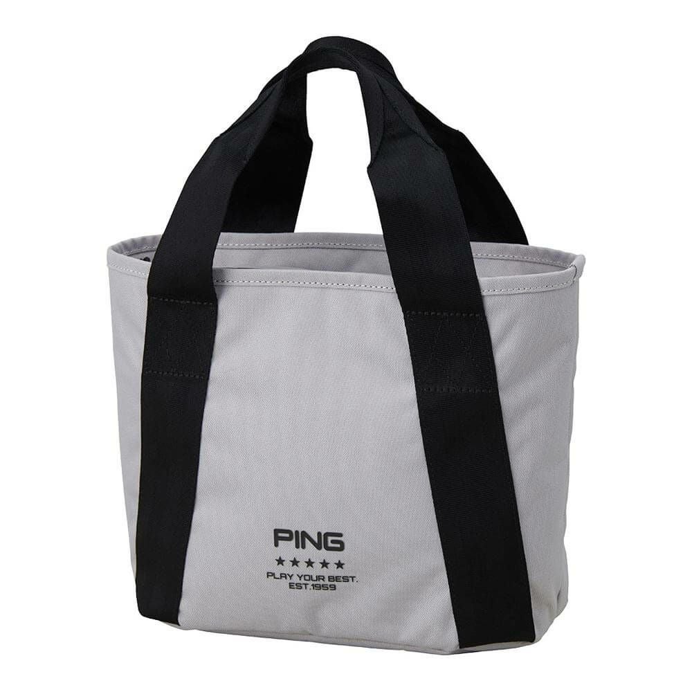 ピン PING　パフォーマンス ライン ラウンドトートバッグ GB-F2510 03 グレー　2025年モデル グレー