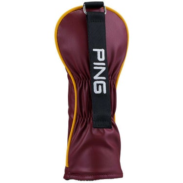 ピン PING　カラーコード ハイブリッド用 ヘッドカバー HC-U2508 01 マルーン　2025年モデル 詳細1