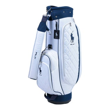 POLO GOLF RLX キルティングシリーズ レディース キャディバッグ RLC110 WN ホワイトネイビー ホワイトブルー