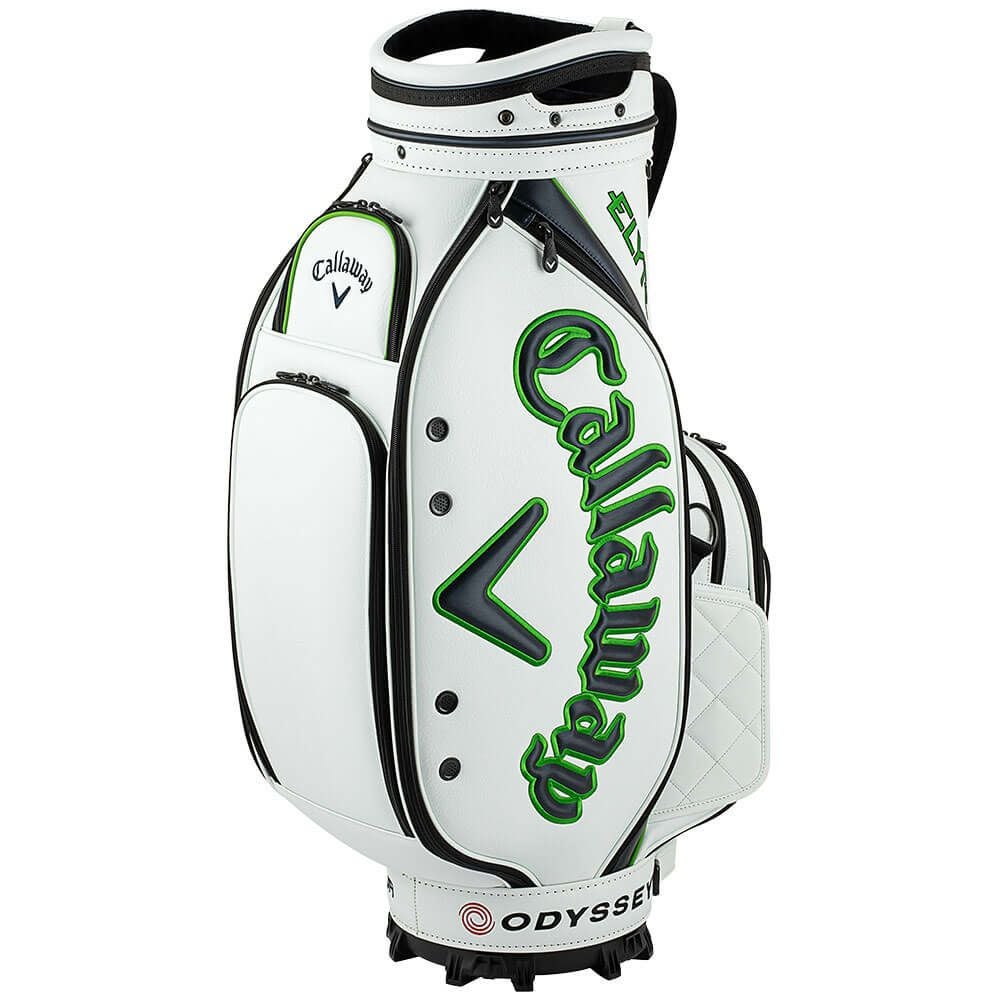 キャロウェイ　TOUR ツアー メンズ キャディバッグ 25 JM 5125133 ホワイト/グリーン　2025年モデル 詳細1
