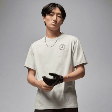 JORDAN ジョーダン　メンズ ゴルフ 半袖 クルー Tシャツ IH2129 034 ライトシルバー　2025年モデル ライトシルバー