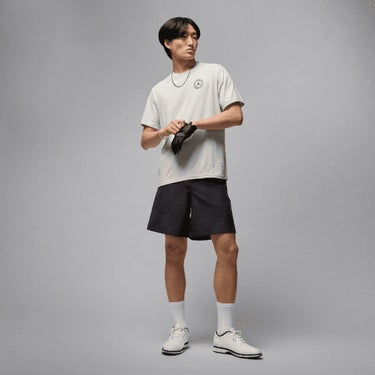 JORDAN ジョーダン　メンズ ゴルフ 半袖 クルー Tシャツ IH2129 034 ライトシルバー　2025年モデル 詳細4