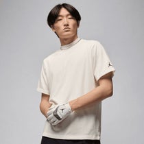 Jordan ジョーダン　メンズ Dri-FIT 半袖 モックネック ゴルフトップ IB2831 133 セイル/ブラック　2025年モデル