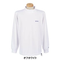 ニューエラ NEW ERA　メンズ 鹿の子 バックプリント 長袖 ハイネックシャツ　2025年モデル