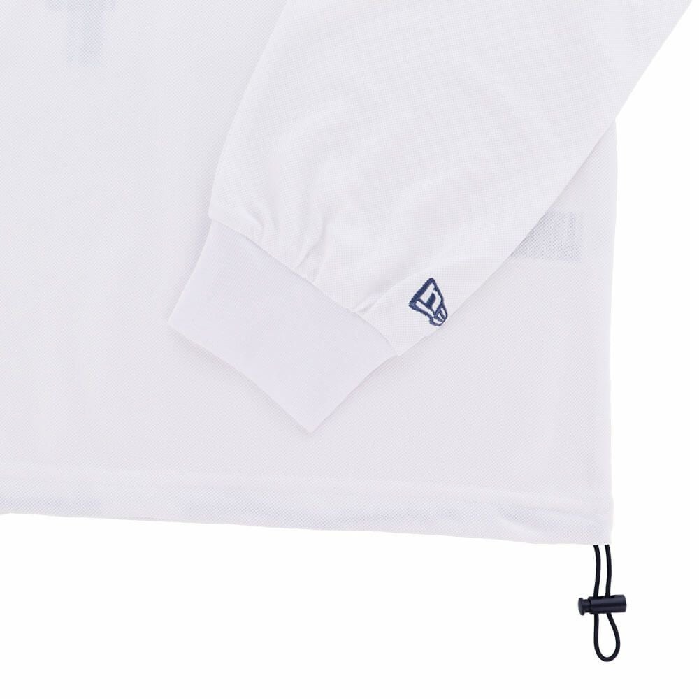 ニューエラ NEW ERA　メンズ 鹿の子 バックプリント 長袖 ハイネックシャツ　2025年モデル 詳細5